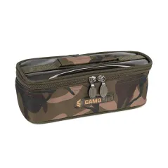 Geanta Accesorii Pescuit Fox Camolite Long Accessory Bag, 27x10x10cm