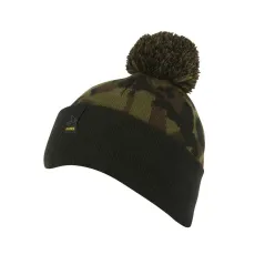Caciula Avid Carp Black Camo Bobble Hat