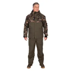 Noul Costum  Pescuit FOX  Khaki/Camo Winter Suit
