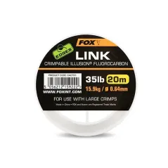 Fir Fluorocarbon Fox Edges Link Crimpable Illusion, 20m