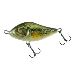 Vobler Salmo Slider 10, Largemouth Bass S, 10cm, 46g