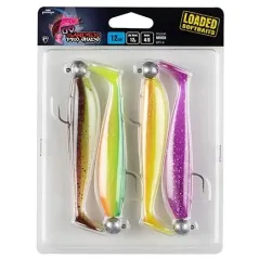 Shad FOX Rage Zander Pro Mixed UV Colour Pack Loaded Head, 7.5cm, 5g, 4buc/blister