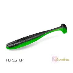 Shad Delphin ZANDERA UVs, Forester, 10cm, 5buc/blister
