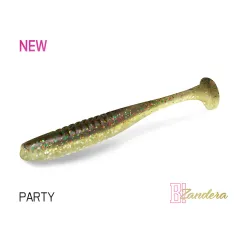 Shad Delphin ZANDERA UVs, Party, 10cm, 5buc/blister
