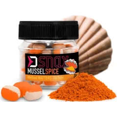 Dumbell Critic Echilibrat Delphin D Snax Method Wafters, 10x7mm, 20g/borcan, Scoica-Condimente