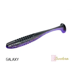 Shad Delphin ZANDERA UVs, Galaxy, 10cm, 5buc/blister