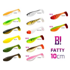 Shad Delphin BOMB Fatty, Jungle, 10cm, 5buc/plic
