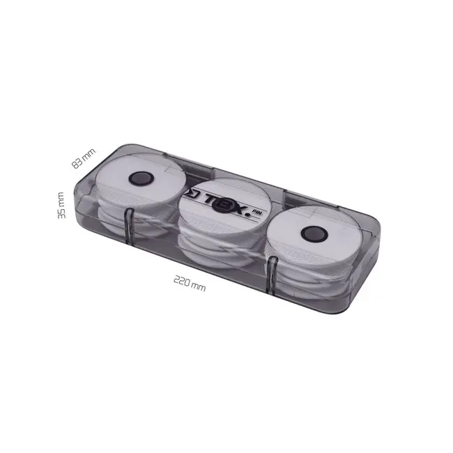 Cutie Rigida + 6 Role EVA pentru Monturi Delphin, 22x8.3x3.5cm