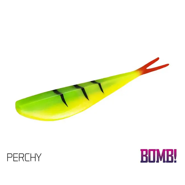 Shad Delphin Bomb D-Shot, 10.5cm, 5buc/plic, Culoare Perchy