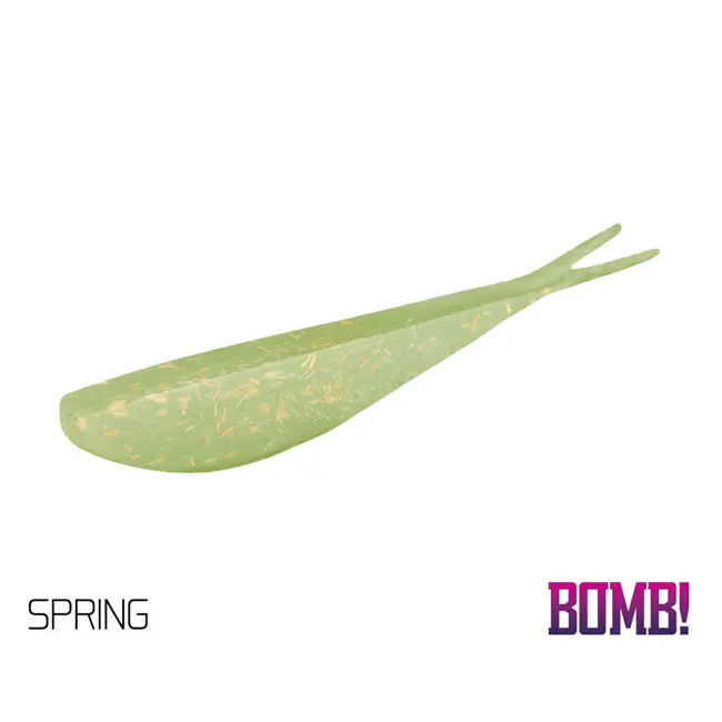 Shad Delphin Bomb D-Shot, 8.5cm, 5buc/plic, Culoare Spring