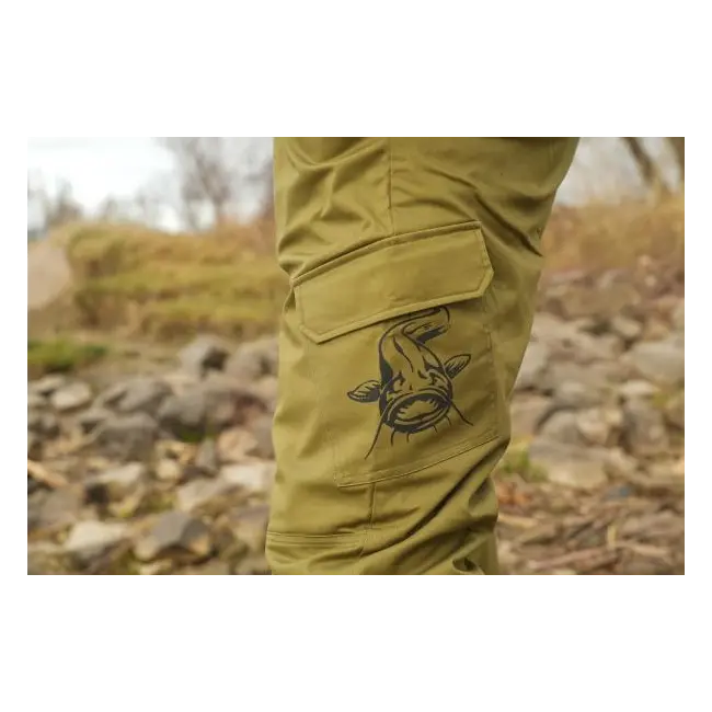 Pantaloni Durabili pentru Pescuitul Somnului-Black Cat Cargohose