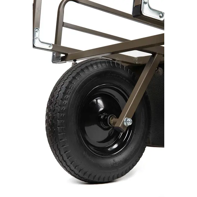 Fox Voyager Barrow Plus – Cărucior de Pescuit Reglabil și Confortabil