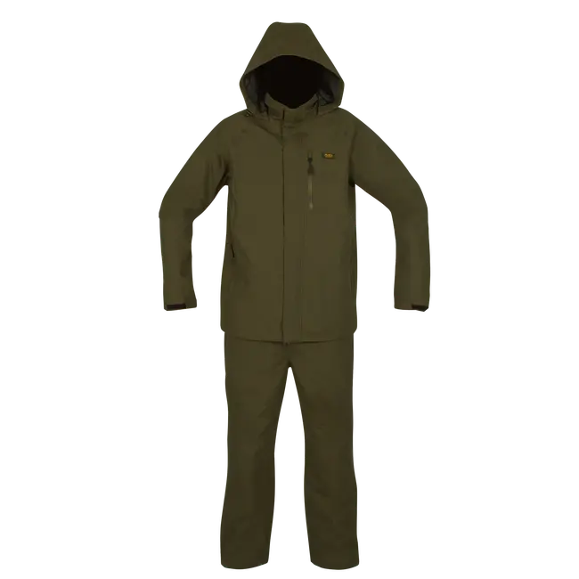 Costum de Ploaie si Vant Avid Revolve Impermeabil, Verde-Armat