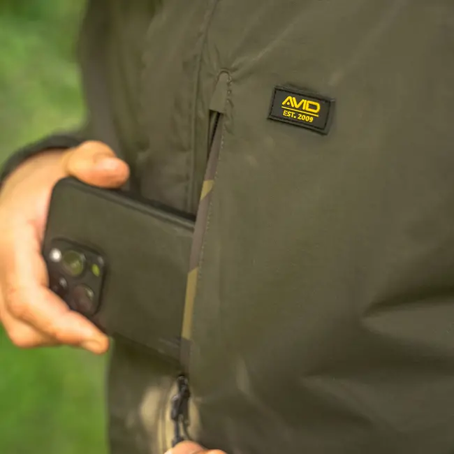 Costum de Ploaie si Vant Avid Revolve Impermeabil, Verde-Armat