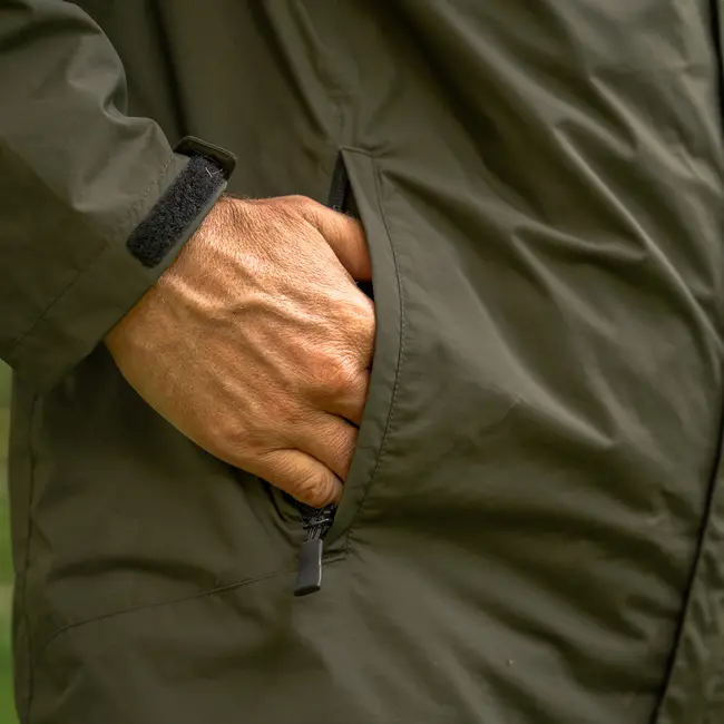 Costum de Ploaie si Vant Avid Revolve Impermeabil, Verde-Armat