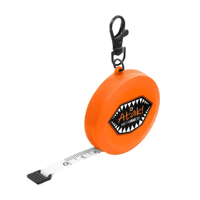 Ruleta Banda pentru Masurat Capturi Delphin MeTa Atak, 150cm, Portocaliu