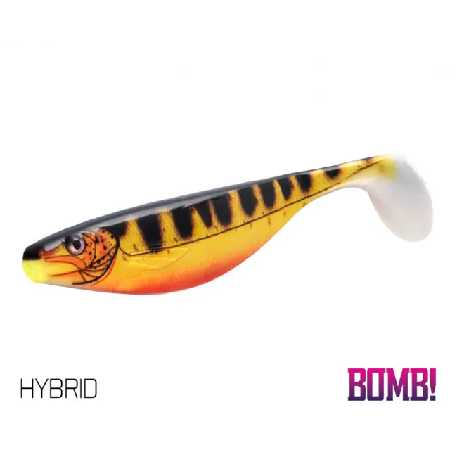 Shad Delphin Bomb Hypno, 9cm, 3buc/plic, Hybrid