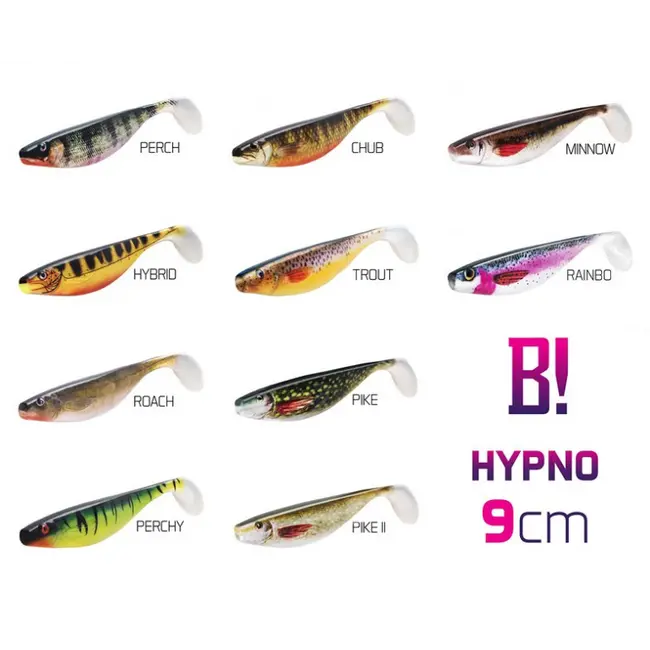 Shad Delphin Bomb Hypno, 9cm, 3buc/plic, Trout