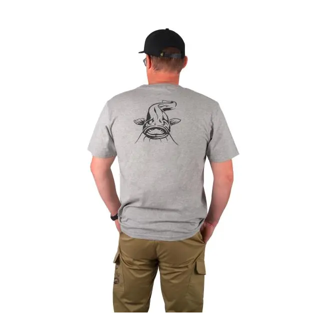 Tricou BLACK CAT Grey Marl T-Shirt