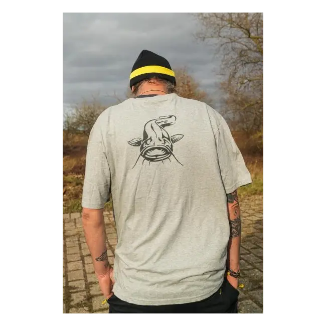 Tricou BLACK CAT Grey Marl T-Shirt