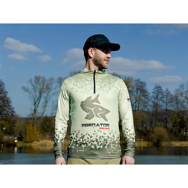 Bluza cu Gluga si Protectie UV Delphin UV ARMOR 50+ Predator