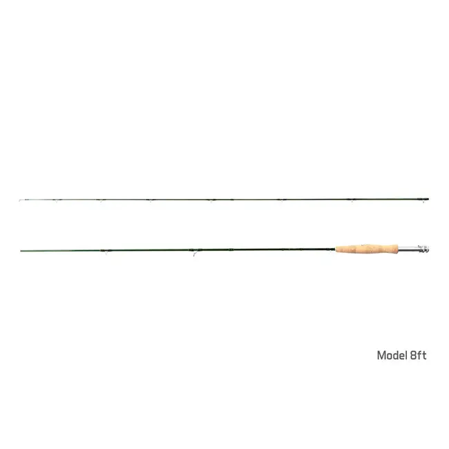Lanseta pescuit la musca Delphin Flayka, 2.43m, Cls 4, 4buc