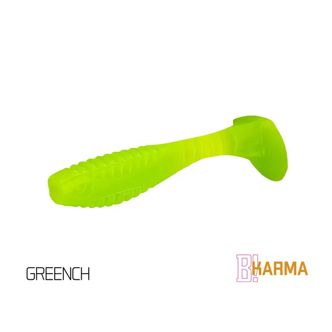 Naluca Shad Delphin KARMA UVs, 10cm, 5buc/plic, Culoare Greench