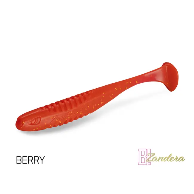 Shad Delphin ZANDERA UVs, 12cm, 5buc/blister, Culoare Berry