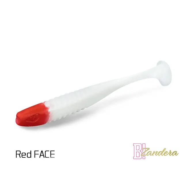 Shad Delphin ZANDERA UVs, 12cm, 5buc/blister, Culoare Redface