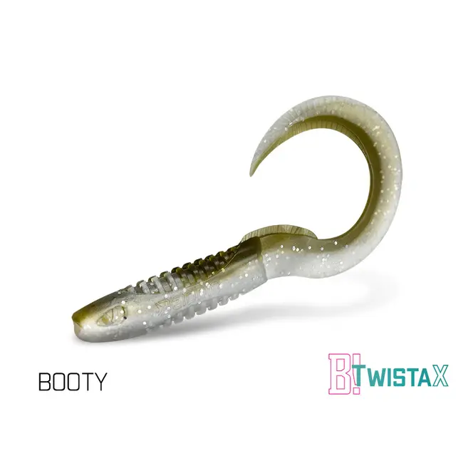 Twister Delphin Twistax Eeltail UVS, 15cm, 5buc/plic, Culoare Booty