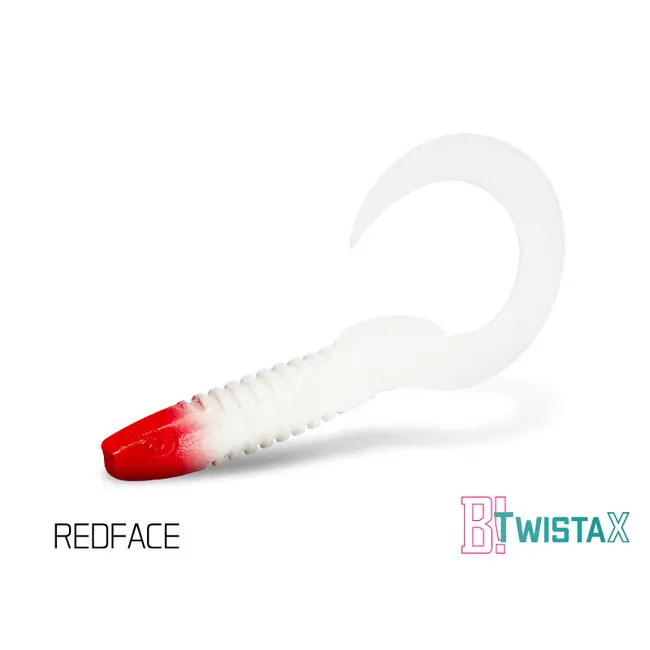 Twister Delphin Twistax Eeltail UVS, 15cm, 5buc/plic, Culoare Redface