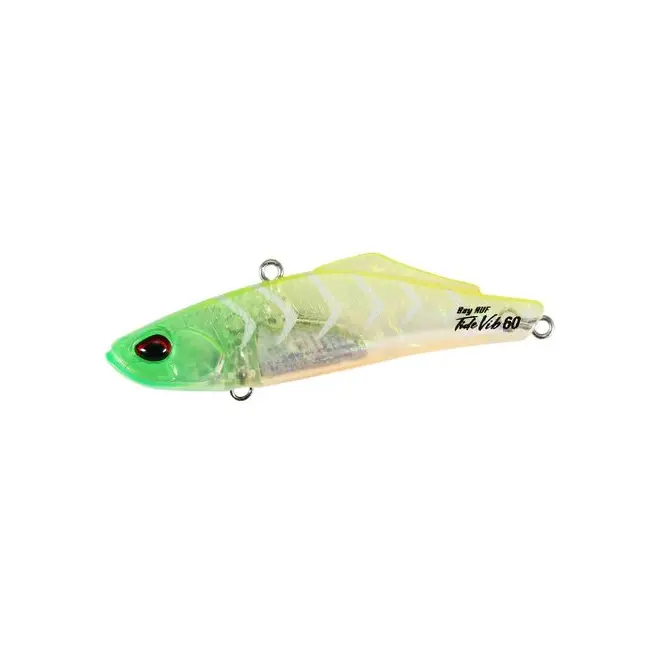 Vobler DUO Bay Ruf Tide Vib 60,Culoare Lime Head Clear Gigo, 6cm, 9.6g