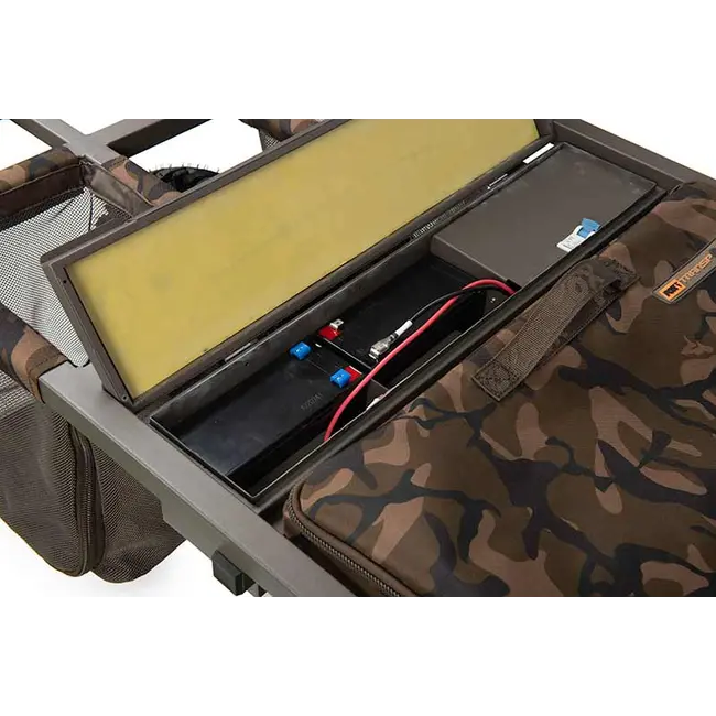 Cărucior Transport Accesorii Pescuit Fox Transporter 24V Power Barrow