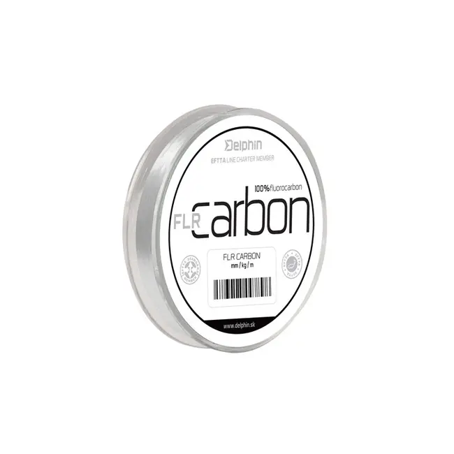 Fir Fluorocarbon Delphin FLR Carbon, Transparent 50m
