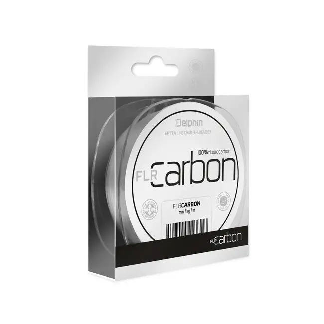 Fir Fluorocarbon Delphin FLR Carbon, Transparent 50m