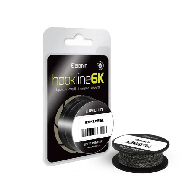 Fir Textil Delphin Hookline 6K, Gravel, 20m