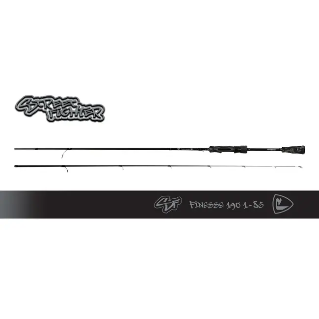 Lanseta FOX Rage Street Fighter Finesse, 1.90m, 1-8g, 2buc