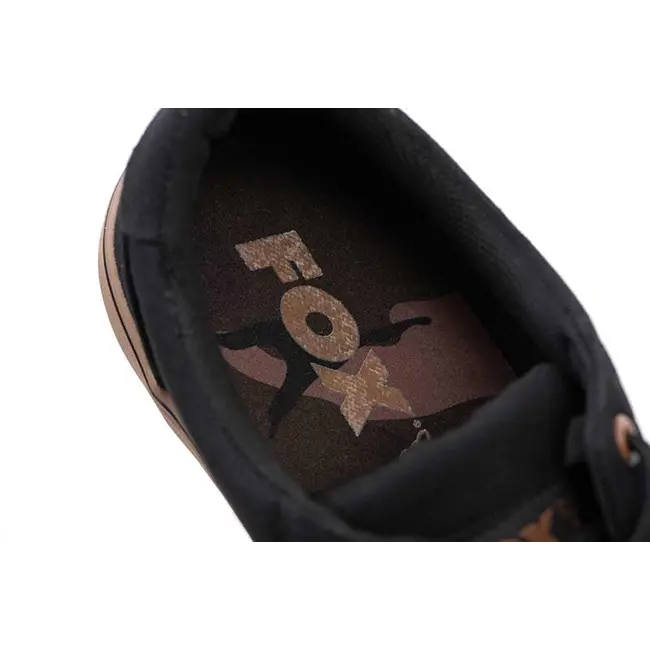 Pantof Sport Pescuit Fox Black Canvas