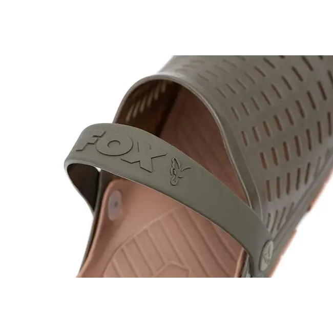 Papuci Pescuit Fox Khaki Clogs