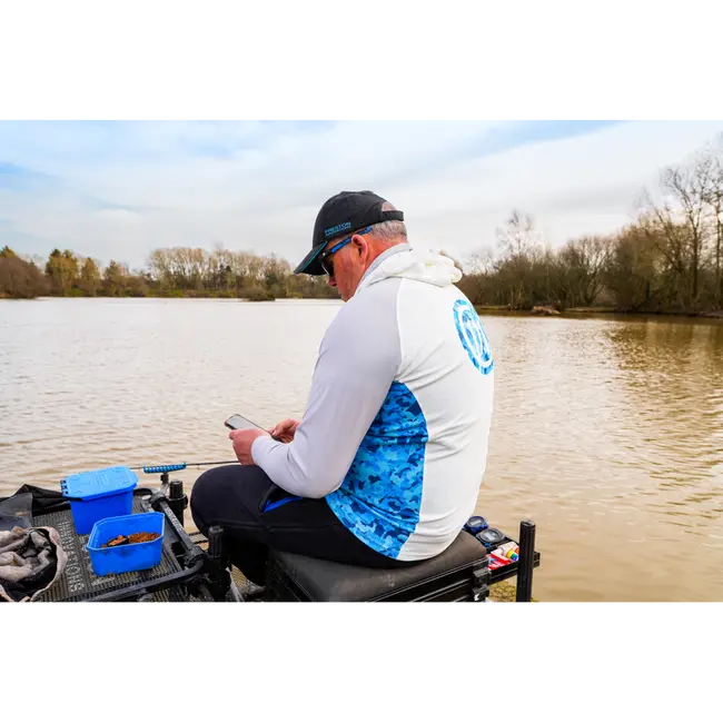 Bluza cu Protectie UV Preston Performance Hooded Sun Shirt UPF-40