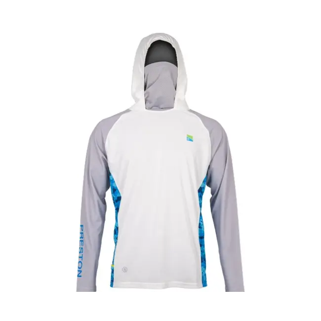 Bluza cu Protectie UV Preston Performance Hooded Sun Shirt UPF-40