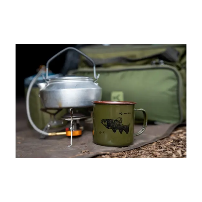 Cană Metalică Korum Classic Enamel Mug Tench