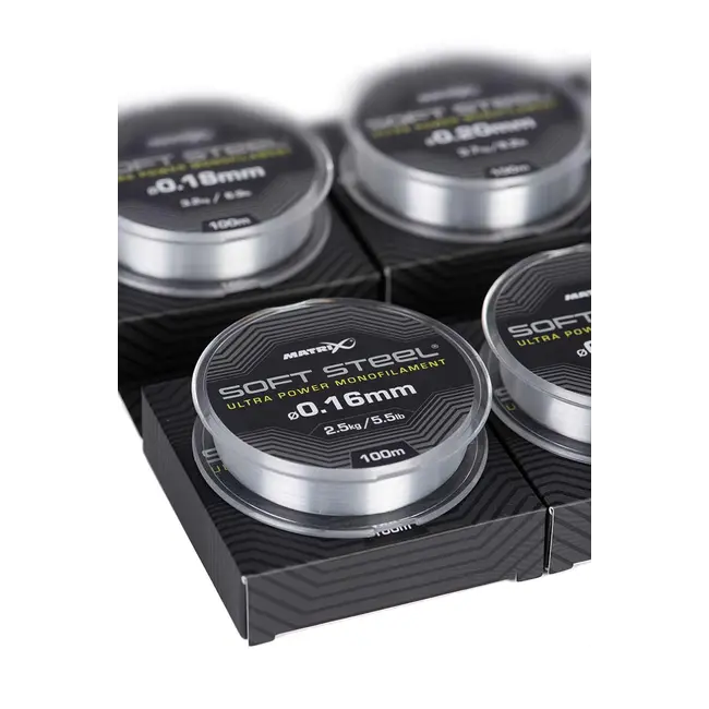 Fir Monofilament Matrix Soft Steel Ultra Power,100m