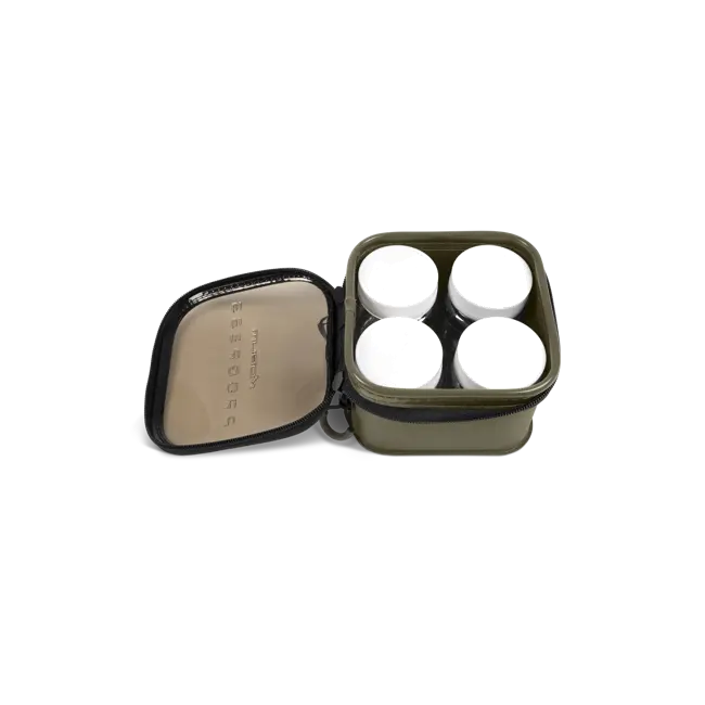 Geantă Nada Korum Progress EVA Hookbait Pouch ,4 Borcanase