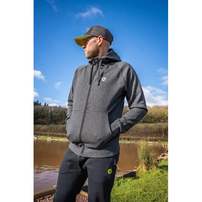 Hanorac cu Fermoar Matrix Charcoal Marl