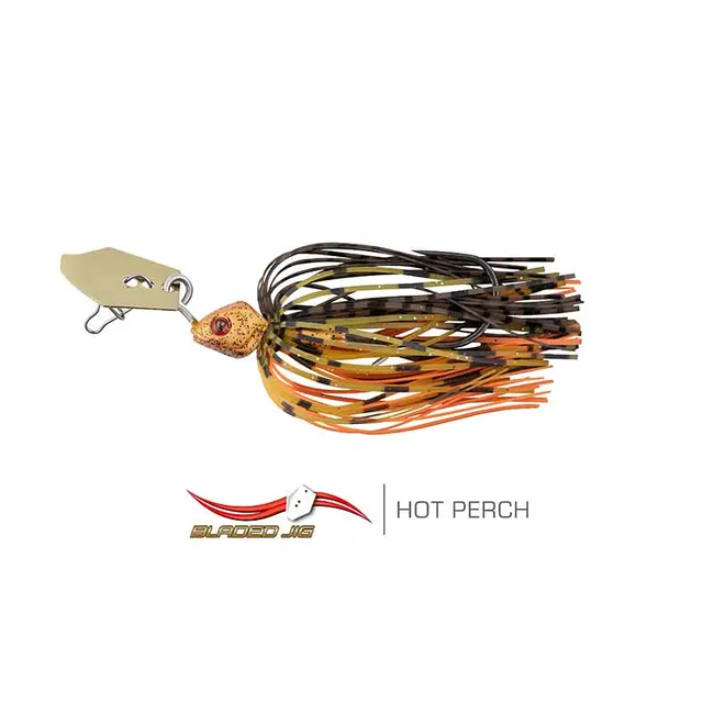 Nălucă Chatterbait Bladed Jig 7g Fox Rage, Culoare Hot Perch