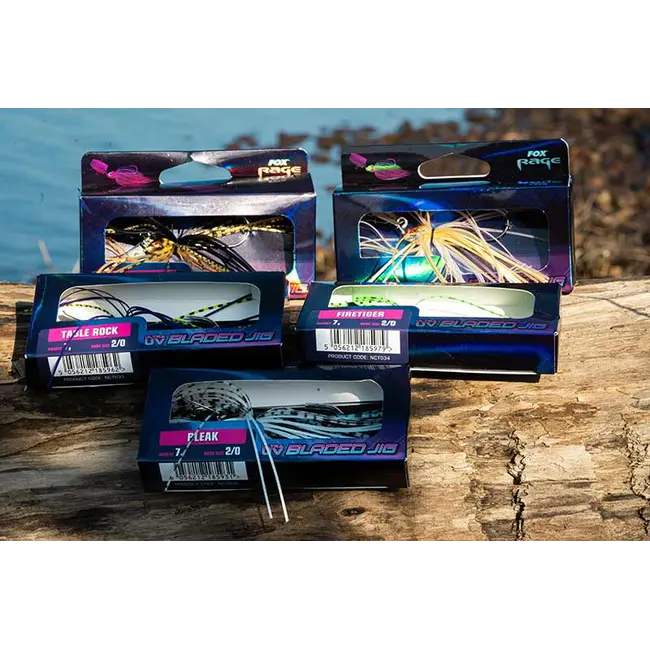 Nălucă Chatterbait Bladed Jig 7g Fox Rage, Culoare UV Bleak