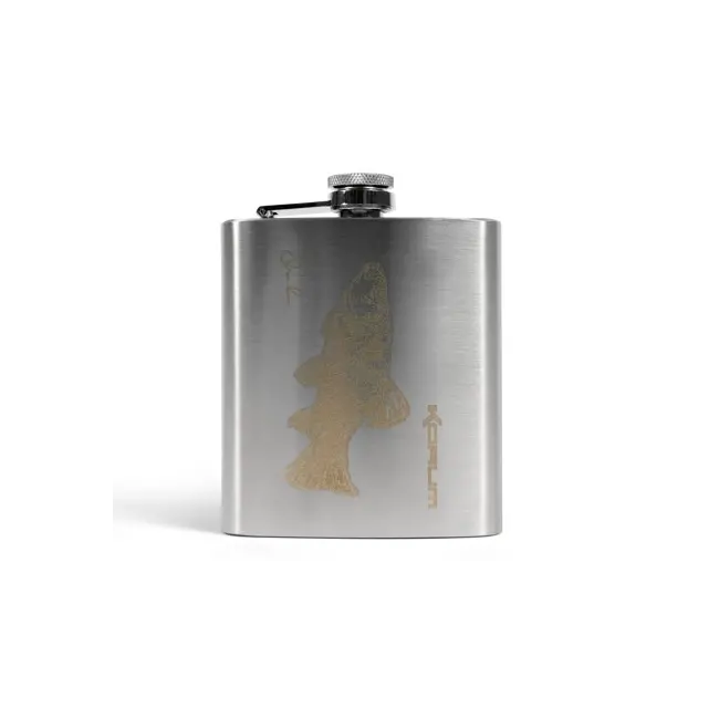 Ploscă Metalică Korum Classic Hip Flask Tench