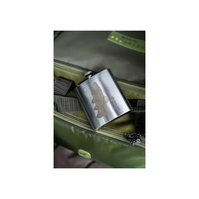 Ploscă Metalică Korum Classic Hip Flask Tench