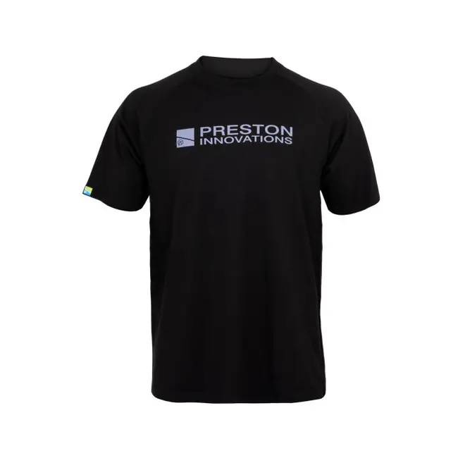 Tricou Preston Lightweight Black Raglan